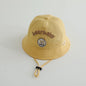 Cute Bear Baby Bucket Hats Korean Boy Girl Summer Uv Protection Fisherman Caps Kids Outdoor Sunshade Panama Basin Caps