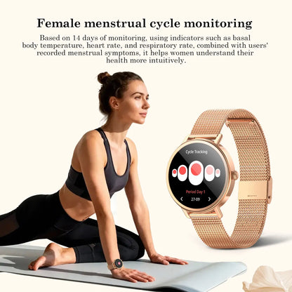 Blackview X30 Smartwatch, 1.26" TFT screen,320mAh,Bluetooth Phone Calling,Sleep Monitoring,Sport watch,Women's Watches,Fashion