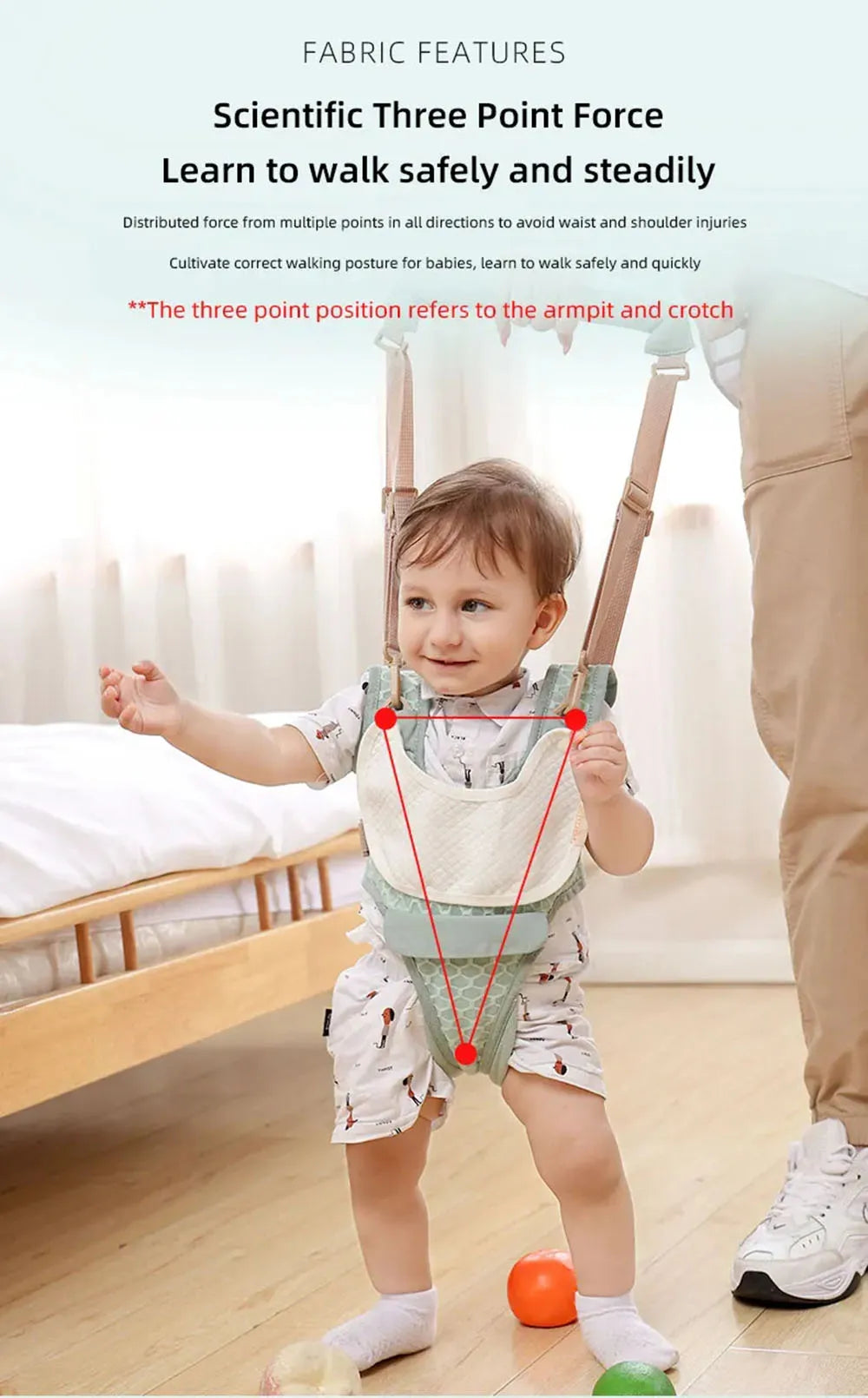 Toddler Infant Walker Harness Assistant Belt Help Baby Walk Child Learning Walk Support Assist Trainer Baby Walking Harness