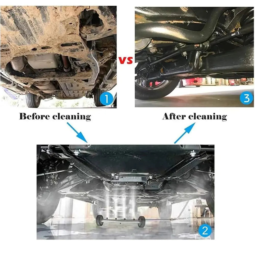 Undercarriage Cleaner Water Broom Car Chassis Wash For Karcher/Parkside/Black Decker Wash The Bottom Of The Car Washer Nozzles