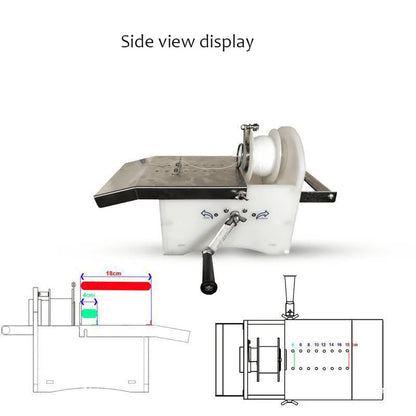 Hand-cranked automatic Food Material Portable Manual Sausage Twisting Machine Sausage Knotting Tying Binding Linker Machine