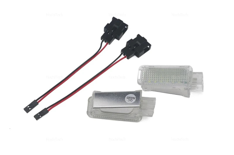 Interior Trunk Boot Lamp for Audi A3 8P A4 B6 B8 A5 A6 C5 A8 Q5 Q7 TT 2Pcs Canbus LED Luggage Door Courtesy Footwell Light
