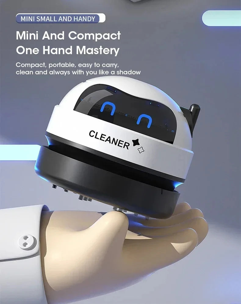 HOMEFISH Vacuum cleaner Desktop Mini rechargeable cleaner Rubber shavings keyboard cleaner Portable automatic dust extractor