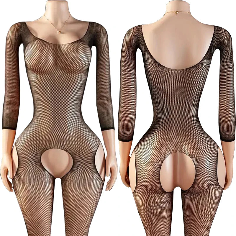 Couple Sex Bondage Stocking Erotic Crotchless Pantyhose 18+ BDSM Sexual Games Exotic Uniform Lingerie Body Suit Rose Garter Belt