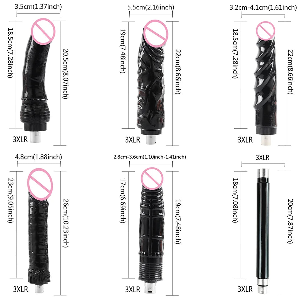 FREDORCH Upgraded Sex Machine for Women with Dildos Automatic Masturbation Machine Pump Gun Love Machine Couple Sex Toys