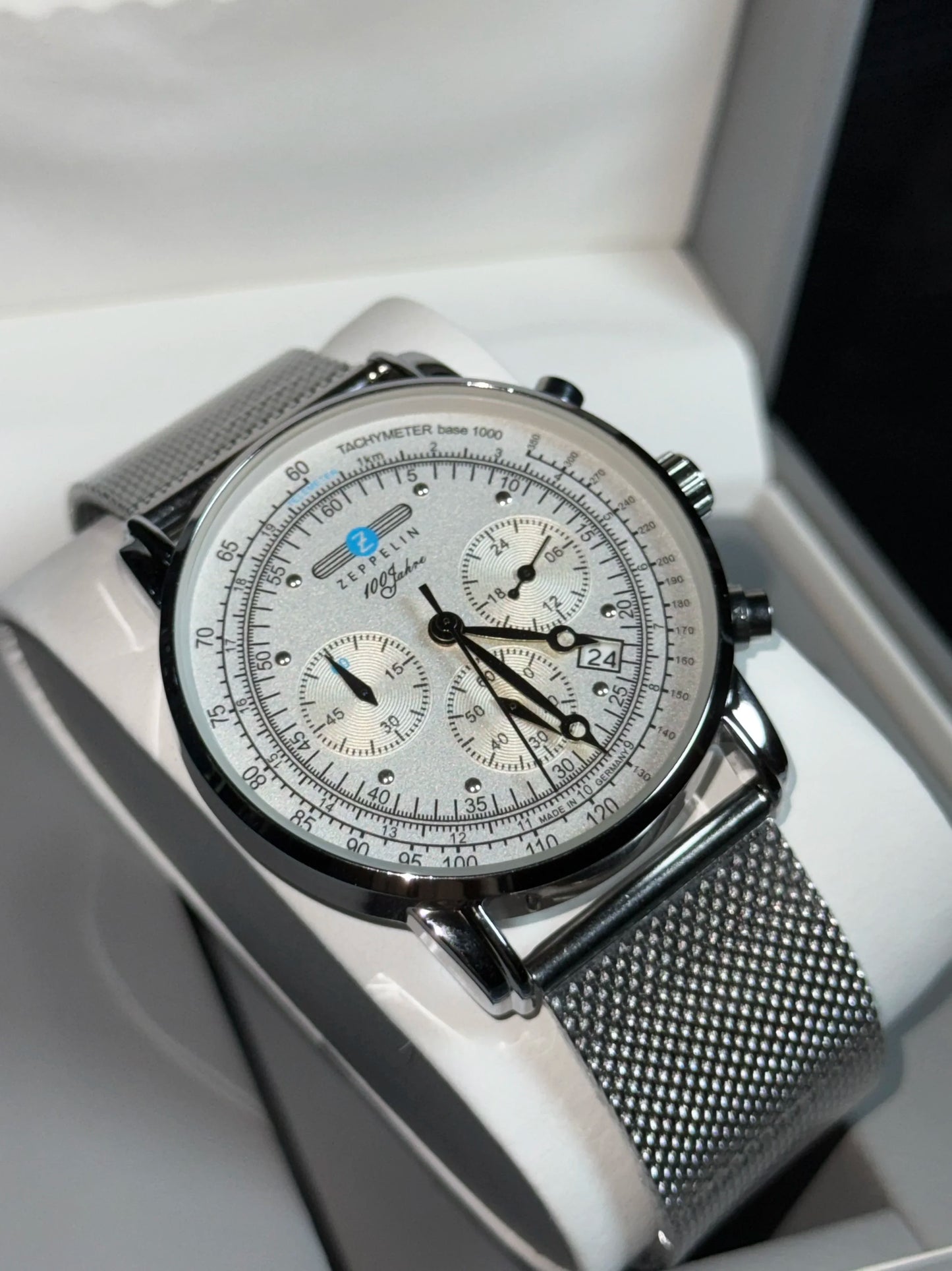 Zeppelin Airship Automatic Mens Watch Retro Business Commemorative Gift Fashion Leisure Timepiece Case New Watch