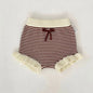 2025 New Autumn Toddler Baby Girl Clothes Set 0-3Yrs Infant Baby Girls Clothing Suit Long Sleeved Cardigan Sweater+PP Shorts