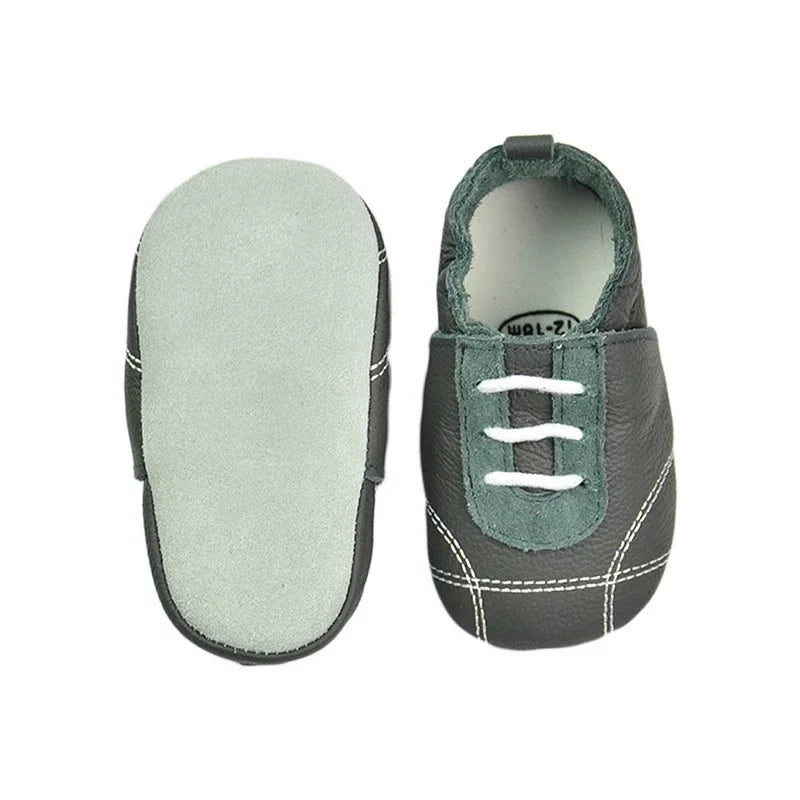 Toddle Baby Shoes Newborn Infant Shoe Boys Girls Soft Genuine First Walkers Baby Moccasins 0-24Months Cowhide Bottom Skid-Proof