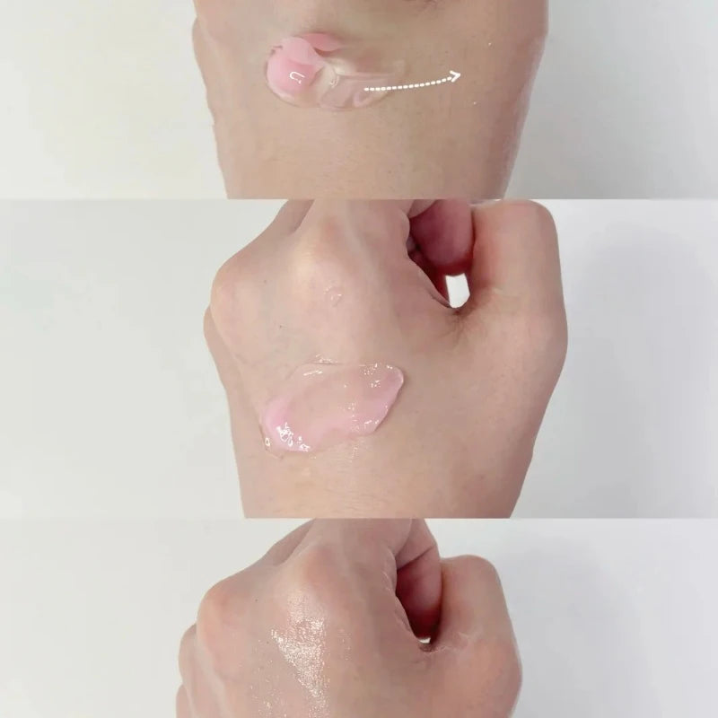 Korean PDRN Pink Collagen Capsule Cream with Niacinamide Cream for Uneven Skin Tone Lightweight Face Moisturizer Non Greasy care