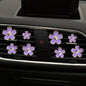 4-8pcs/set Small Car Air Outlet Perfume Decoration Clip Flower Daisy Design Car Interior Aromatherapy Fresheners Diffuser Access