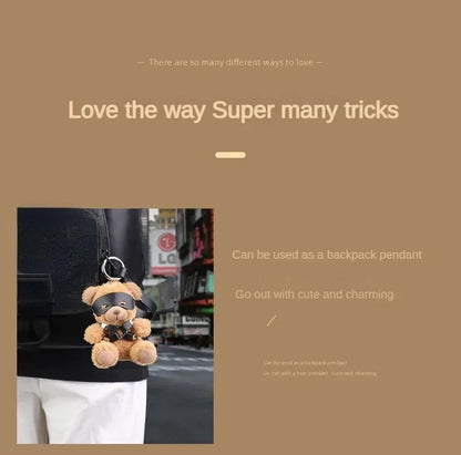 RTET Valentines Gifts for Her or Him BDSM Lover Bear for Submissive Dominant Gift Kinky Fetish Plush Bear Bondage Gifts