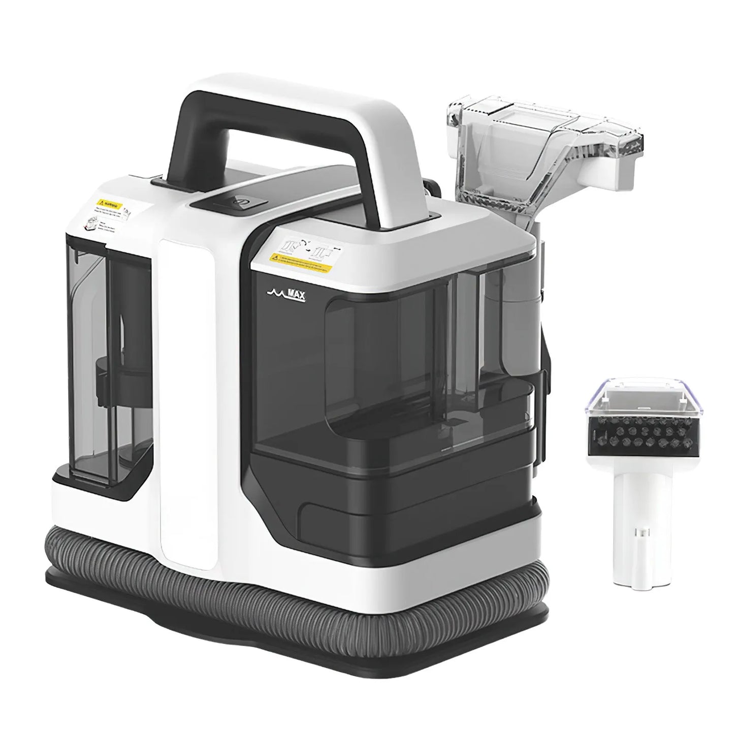 750W Handheld Carpet Cleaner, 15KPa Powerful Portable Deep Cleaner for Sofa, Car Seat, Pet Hair Removal