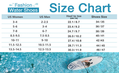 Men Water Aqua Shoes Women Swimming Sneakers Barefoot Sandals Beach Wading Flats Unisex Breathable Quick Dry Footwear