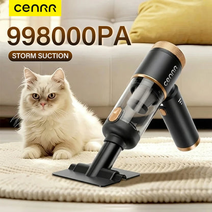 CENRR New Portable Car Vacuum Cleaner Mini 998000PA Cordless Powerful for Home Handheld Blower Car Cleaner Car Vacuum Cleaner