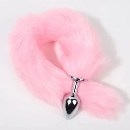 Cheap Anal Plug Metal Sexy Foxtail Anal Plug Role-play Sex Toy Male and Female Anal Plug Adult Game Couple Toys Sex Toys