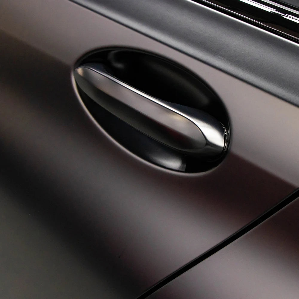 Matte Black Car Wrapping Vinyl Film Bubble Free Sticker Auto Motorcycle Body Wrapping Film Self-adhesive Vinyl Car Accessories