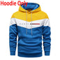 Paris Fashion Men's Hoodies Set Daily Casual Sports Hooded Sweatshirt and Jogger Pants Male Urban Trend Warm Pullover Tracksuit