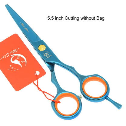 Meisha 5.5 inch Professional Hair Cutting Thinning Styling Tool Japan 440c Hairdressing Scissors Set Hair Salon Shears A0027A
