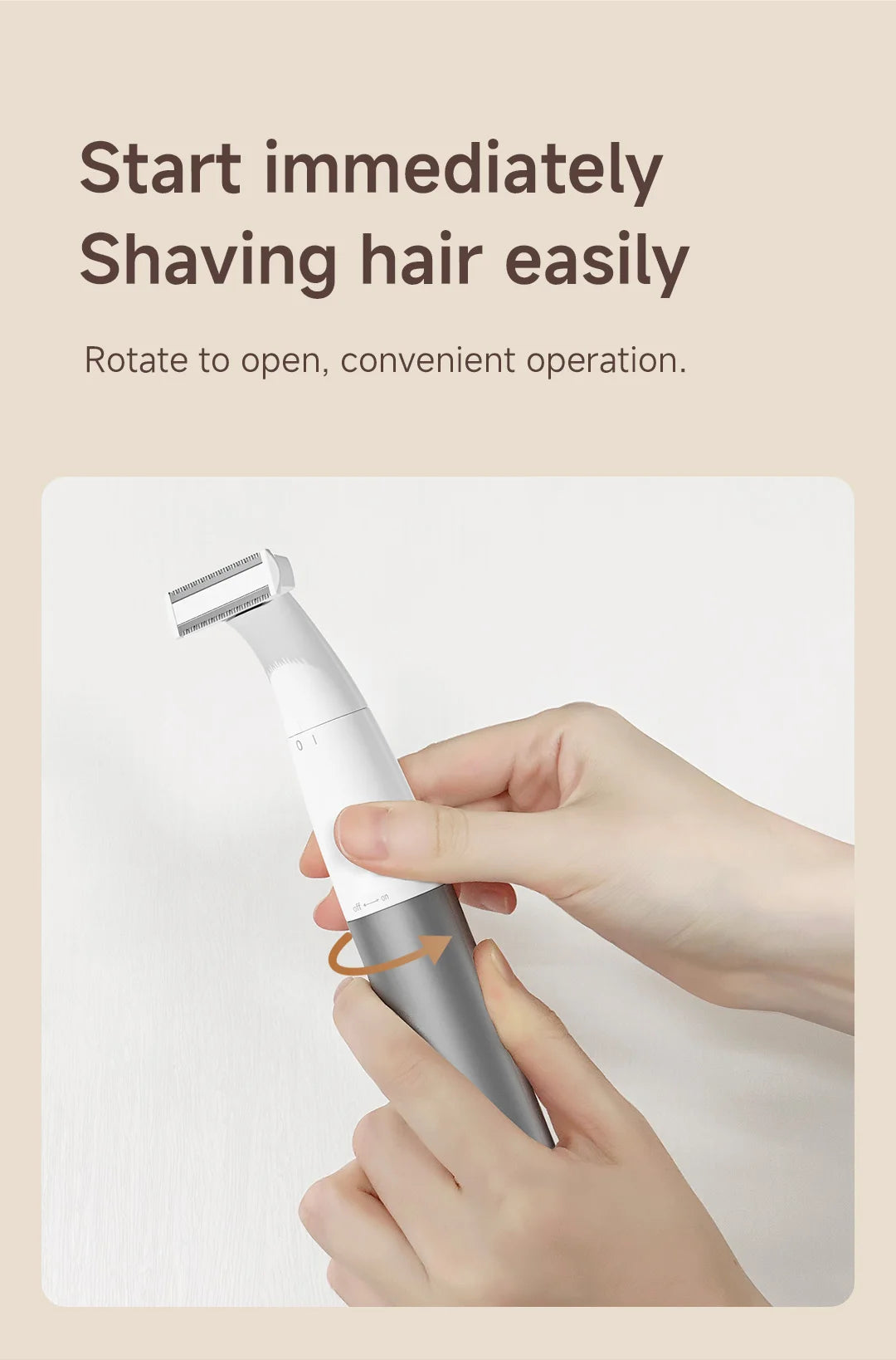 DOCOLAB Electric Razor Depilador Trimmer Shaver Epilator 4 In 1 Body Hair Removal Bekini Painless Cordless Gifts Men Women