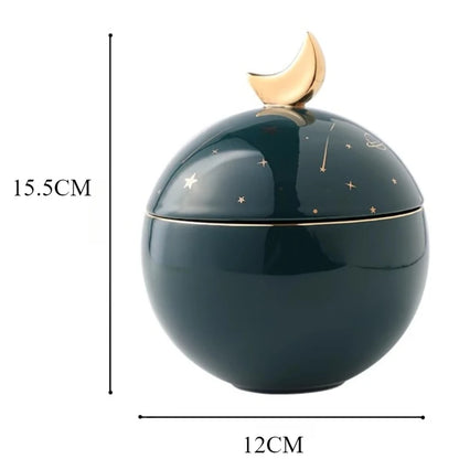 Planet Design Ceramics Pet Ashes Urns Memorial Death Cat Dog Urns Ashes Cremation Cremation Funeral Urn Anforas Pet Products