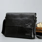 Business Shoulder Bag For IPAD PU Leather Business Handbag Men Messenger Bag Large Side Sling Bag Fashion Man Crossbody Bag