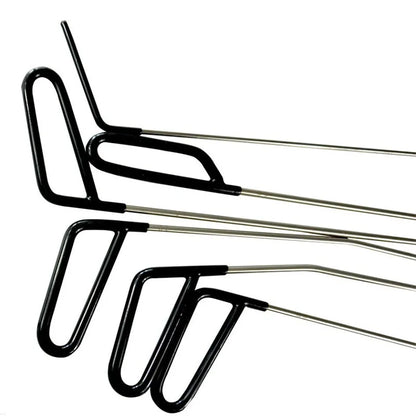 Car Hook Rods Paintless Dent Repair Hail Remover Hooks Rods Kits Auto Body Dents Stainless Steel Hands Tools