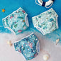 Elinfant 3PCS Mesh Cloth Inner Washable Swimming Diapers For Pool, Beach,Training Pants Swim Underpants For 3-15kg Boys Girls