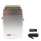 New 11000 RPM 7W Pop Barbers P620 Professional Electric Men's Beard Trimmer Double Foil Shaver Electric Shaver USB Hair Clipper