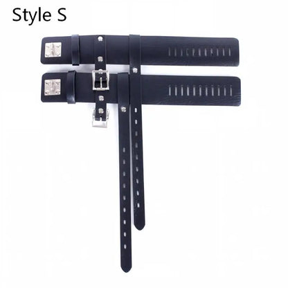 BDSM PU Leather Straitjacket Bondage Body Harness Adult Game Straight Jacket Halloween Clubwear Costume Armbinder Sex Toys Women