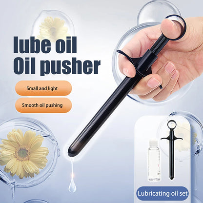 Enema Inject Oil Lubricant Applicator Lube Launcher Syringe Injector Enema Anal Vagina Clean Tools Feminine Hygiene Product