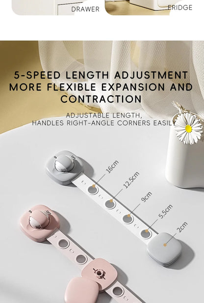 Baby Safety Lock Drawer Child Safety Cabinet Locks Adhesive Cabinet For Drawer Door Latches Baby Safe Straps Child Door Security