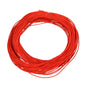 Apx 25 Yards 1mm Fabric Crafting Cords DIY Bracelets Braided Elastic Cord Beading Threads Stretch String for Jewelry Making