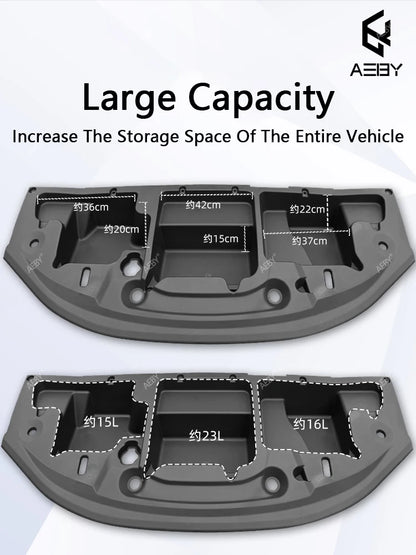 Car Front trunk storage box For Xpeng G6 2023-2026 Large-Capacity Motivation cabin Storage Box Modification Auto Accessories