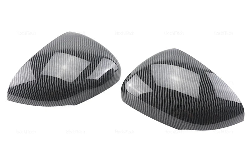 For Mercedes-Benz W177 V177 C118 X118 2018-2023 Black Carbon Fiber Car Rear View Door Wing Side Mirror Cover Caps Shell Case