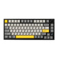 Ajazz AK820 Pro 75% Gasket-mounted Bluetooth 5.1/2.4G Wireless & Wired Mechanical Keyboard with TFT Screen for Gaming