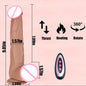 Realistic Large Dildo Vibrator Penis Telescopic Swing Heating Silicone Dildos for Women Remote Control Vibrators Sex Toys