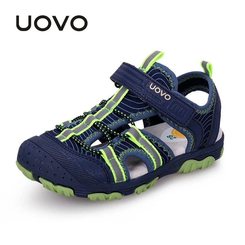 New Arrival Children Footwear Closed Toe Sandals For Little And Big Sport Kids Summer Shoes Eur Size #25-35