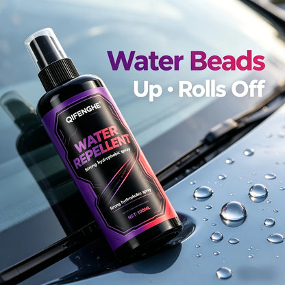 Windshield Water Beading Spray, Repel Rain & Improve Driving Visibility