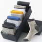 5 Pairs Socks MEN'S Mid-calf Spring and Autumn Sports Sweat Anti-odor MEN'S Socks Thin Sports Socks