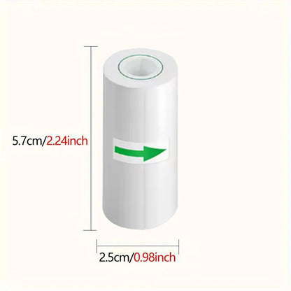 Thermal Printer Papers 57mm Color Papers for Camera Instant Print Kids Camera Printing Inkless Mini Portable Photo Printer