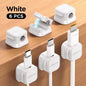 Joyroom Magnetic Cable Clips Cable Smooth Adjustable Cord Holder Cable Management Wire Keeper Under Desk Cable Organizer Holder