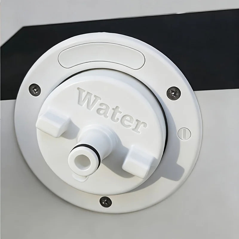 An Adapter for RV Water Tanks, a Water Filling Device Equipped with a Quick Hose Connector And O-Ring Seal,Without Battery