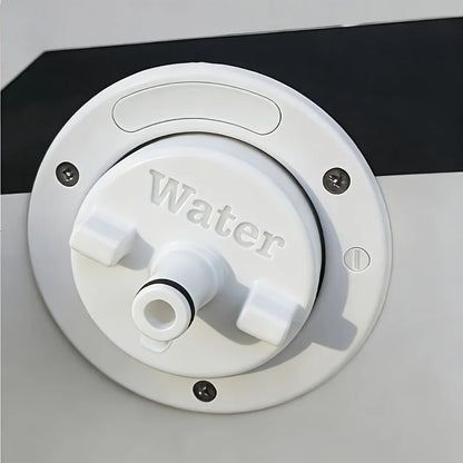 An Adapter for RV Water Tanks, a Water Filling Device Equipped with a Quick Hose Connector And O-Ring Seal,Without Battery
