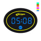 New Model Fashion Multi-functional  4-in-1 Motorcycle Touch Screen Voltmeter TIME TEMPERATURE With RGB