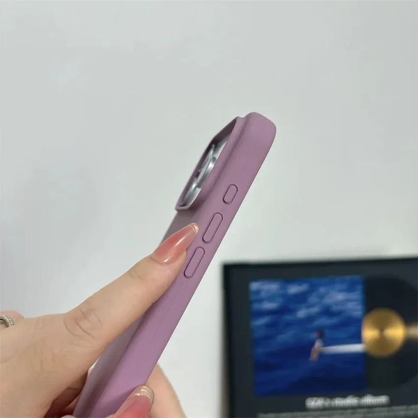 Liquid Silicone Magnetic Phone Case For iPhone 17 Air 16 13 15 14  Pro Max Plus for Magsafe Shockproof Protective Cover Funda