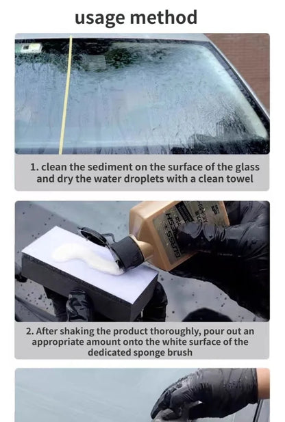 80ml Soft99 Car Glass Oil Film Remover Glaco Powerful Windshield Cleaner Car Windshield Cleaner Tool Window Glass Cleaner