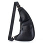 Men Cross Body Shoulder Sling Backpack Chest Bag Pouch Genuine Leather Casual Travel Retro Male Crossbody Messenger Side Bags