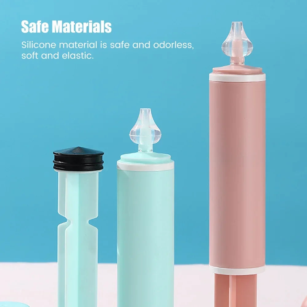 60ML Adult Children Nose Cleaner Needle Tube Baby Nasal Aspirator Reusable Potable Rhinitis Nasal Washer Syringe Nasal Irrigator