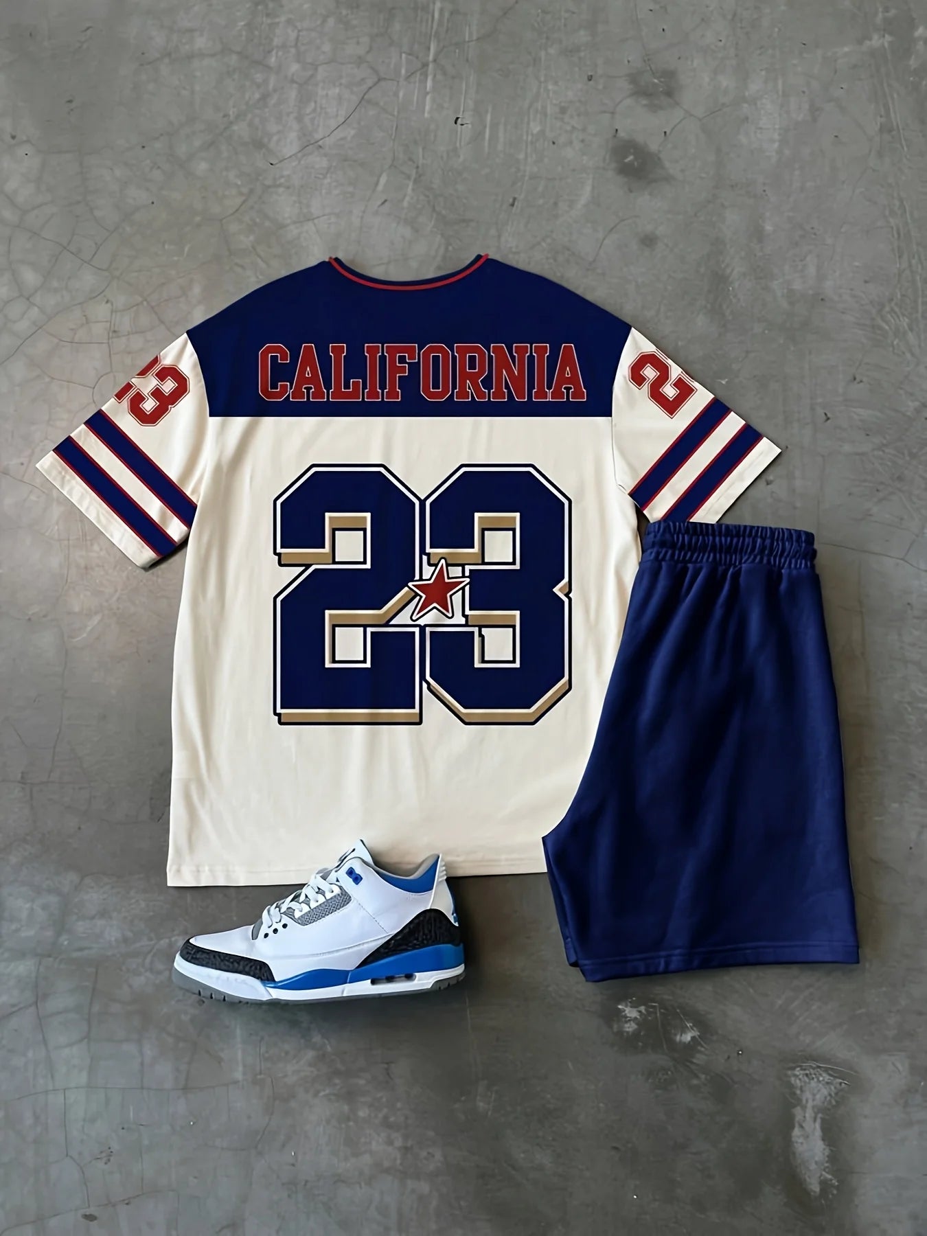 The 2025 summer new men's set features street casual hip-hop fashion comfort and softness with 3D digital pattern printing