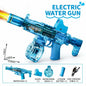 Simulated Firing and Recoil Electric Water Gun Toys Children Automatic Sensor Lights Water Pistol Summer Outdoor Beach Kids Toy